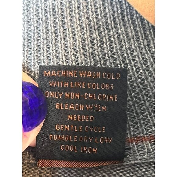 Joseph Bank Sweater Men XL Gray Cardigan Wool Neutral Minimalist Preppy Office - Picture 9 of 11